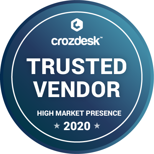 Crozdesk Trusted Vendor Badge